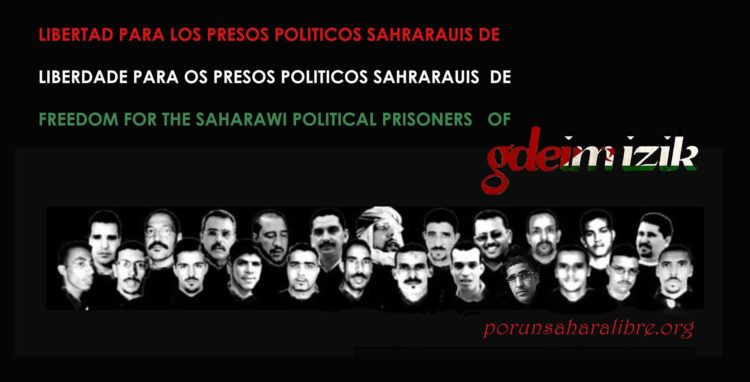 Manifestaciones por la libertad de los presos politicos saharauis