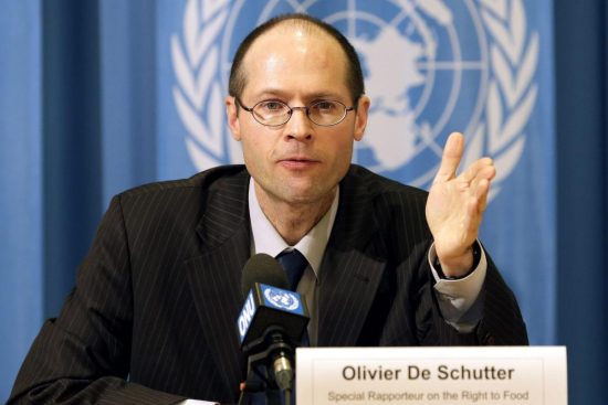 Olivier De Schutter (ONU) 