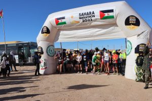 La Vigésimo Tercera Edición del “Sahara Marathon” arranca con más de 300 atletas del mundo