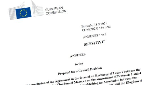 La UE prepara un nuevo acuerdo comercial con Marruecos que incluye productos del Sáhara Occidental ocupado, ignorando diez sentencias del TJUE y excluyendo al pueblo saharaui.